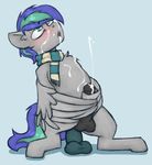  cum cum_on_face equine fan_character mammal marsminer masturbation my_little_pony pegasus storm_feather wingjob wings 