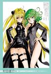  crossover digital dress garter murata_yuusuke one_punch_man pantsu to_love_ru 