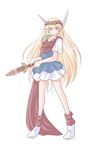  akazukin_chacha blonde_hair closed_mouth magical_princess open_eyes standing sword 
