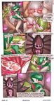  2017 anal anal_penetration anus areola balls blue_eyes blush breasts comic cum cum_in_pussy cum_inside english_text eyes_closed female finger_in_mouth gallade gardevoir gothitelle human humanoid internal male male/female mammal masterploxy nintendo nipples not_furry open_mouth penetration penis pok&eacute;mon pok&eacute;mon_(species) purple_eyes pussy red_eyes speech_bubble teeth text tongue vaginal vaginal_penetration video_games 