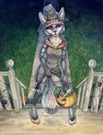  2017 4_toes 5_fingers anthro black_nose breasts canine clothed clothing costume digital_media_(artwork) dragon female fox holidays hypnosis looking_at_viewer mammal masturbation mind_control pussy_juice ruaidri solo standing toes 