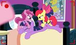  age_difference cheesepuff cub dildo equine female female/female friendship_is_magic horse mammal my_little_pony pony sex_toy strapon young 
