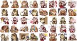  alpha_channel amber_eyes anthro blue_eyes cat feline fur green_eyes leopard likulau lin_hu male mammal nekojishi shu-chi tagme tiger unknown_artist 