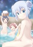  gochuumon_wa_usagi_desu_ka? joukawa_maya kafuu_chino naked natsu_megumi tagme 