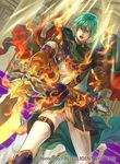  animal armor armored_boots bangs blue_eyes boots brown_gloves cape commentary_request company_name copyright_name ephraim fire fire_emblem fire_emblem:_seima_no_kouseki fire_emblem_cipher gloves green_hair holding holding_weapon horse indoors long_sleeves looking_at_viewer male_focus official_art pants polearm spear sunlight suzuki_rika turtleneck weapon 
