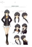  character_design seifuku sketch tagme ushinawareta_mirai_wo_motomete 