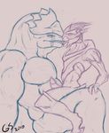  garrus_vakarian krogan mass_effect turian wrex 