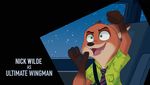  &gt;:d 2016 4_fingers absurd_res anthro black_nose black_pawpads canine car cartoon_network claws clothed clothing cyberamethyst digital_drawing_(artwork) digital_media_(artwork) dipstick_ears disney fist fist_pump fox fur gloves_(marking) green_eyes hawaiian_shirt hi_res male mammal markings necktie nick_wilde night open_mouth open_smile orange_fur parody pawpads shirt smile solo steven_universe vehicle zootopia 