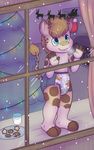  christmas clothing cookie cub cute diaper food giraffe holidays legwear mammal stockings tree young zombineko 