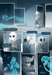 2017 allesiathehedge animated_skeleton bone clothed clothing comic english_text hi_res male not_furry sans_(undertale) skeleton text undead undertale video_games 