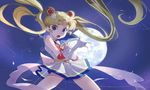  :o backlighting bishoujo_senshi_sailor_moon blonde_hair blue_eyes blue_sailor_collar chi_jiang choker circlet cowboy_shot elbow_gloves floating_hair full_moon gloves hair_ornament hairclip index_finger_raised long_hair moon night pointing pointing_at_viewer pose sailor_collar sailor_moon sailor_senshi_uniform signature solo super_sailor_moon teeth tsuki_ni_kawatte_oshioki_yo tsukino_usagi twintails very_long_hair white_gloves 