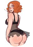  1girl ass lingerie okumura_haru persona persona_5 scruffyturtles solo 