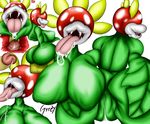  2017 anthro big_butt breasts butt female flora_fauna mario_bros nintendo not_furry parody penis piranha_plant plant video_games 