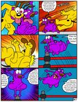  balls butt canine cartoon_network courage courage_the_cowardly_dog dog garfield garfield_(series) mammal odie penis tbfm wrestling 