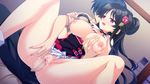  breast_grab censored game_cg lovekami_-divinity_stage- mizuno_sao penis pulltop pussy sex 