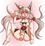  :d animal_ears arm_behind_head arm_up armpits bangs barefoot blunt_bangs blush borvar breasts bright_pupils cat_ears cleavage disembodied_limb drooling eyebrows eyebrows_visible_through_hair eyelashes feet fingernails fucked_silly grey_hair hair_ribbon heart heart-shaped_pupils heavy_breathing highres holding_hands long_hair low_twintails nipple_slip nipples niyah open_mouth pink_background red_ribbon ribbon saliva sex sharp_fingernails sidelocks small_breasts smile solo_focus spoilers sweat symbol-shaped_pupils tears torogao turtleneck twintails uncensored uneven_eyes upper_body vaginal white_pupils xenoblade_(series) xenoblade_2 yellow_eyes 