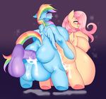  2017 anthro balls big_balls big_breasts breasts butt cum cum_inflation cum_inside dickgirl dickgirl/female dickgirl/male dickgirl_penetrating disembodied_penis duo_focus equine feathered_wings feathers female fluttershy_(mlp) friendship_is_magic group hair huge_balls huge_breasts inflation intersex intersex/female intersex/male intersex_penetrating long_hair looking_pleasured male male_penetrating mammal multicolored_hair multicolored_tail my_little_pony nipples pegasus penetration penis pink_hair raikissu rainbow_dash_(mlp) rainbow_hair rainbow_tail tongue tongue_out wings 