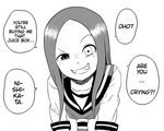  10s 1girl grin ijiranaide_nagatoro-san karakai_jouzu_no_takagi-san long_hair school_uniform takagi-san 