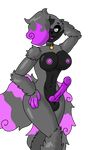  alpha_channel big_breasts black_fur black_sclera breasts enderpup erect_nipples erection female fur grey_fur hand_on_head hand_on_hip highlights humanoid_penis intersex linkette_puppo multi_tail nipples nude open_mouth penis purple_highlights shoulder_tuft simple_background solo thatdoggolinkie toony transparent_background 