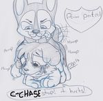  &lt;3 canine chase_(paw_patrol) collar cub derpydoo dog forced fur mammal paw_patrol paws pussy rape skye_(paw_patrol) young 