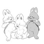  2017 anthro balls blush clitoris clothed clothing cub curiosity curious cute female genital_exploration hi_res humanoid_penis lagomorph lonbluewolf louise male mammal max_(max_and_ruby) max_and_ruby monochrome nipples nude penis poking pussy rabbit ruby_(max_and_ruby) show_me_yours simple_background small_penis uncut young 