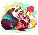  2017 anthro bear claws clothed clothing fur hi_res male mammal panda red_panda super-tuler tairu 