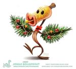  2017 ambiguous_gender bell bellsprout black_eyes bow christmas christmas_lights cryptid-creations english_text flora_fauna holidays humor nintendo plant pok&eacute;ball pok&eacute;mon pok&eacute;mon_(species) pun simple_background solo staryu text video_games white_background 
