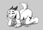  2017 asriel_dreemurr bedroom_eyes caprine goat god_of_hyperdeath half-closed_eyes laptopgun looking_at_viewer male mammal seductive undertale video_games 