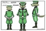  army canine clothing h.komaki mammal nintendo official_art star_fox star_fox_assault uniform video_games wolf 