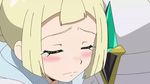  1boy 2girls aether_foundation animated animated_gif black_hair blonde_hair blush crying lillie_(pokemon) lusamine_(pokemon) multiple_girls npc npc_trainer pikachu pokemon pokemon_(anime) pokemon_(creature) pokemon_sm pokemon_sm_(anime) satoshi_(pokemon) 