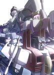  80s astrotrain blitzwing cannon commentary_request decepticon mecha mechanical_wings multiple_boys no_humans oldschool open_mouth red_eyes smile soundwave standing starscream transformers uryoho_(ri-land702) weapon wings 