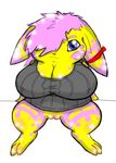  2008 anthro anthrofied blue_eyes blush bottomless breasts clothed clothing crossgender eyecandy female looking_at_viewer nintendo pikachu pok&eacute;mon pok&eacute;mon_(species) pok&eacute;morph pussy raph solo video_games 