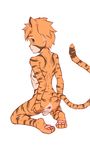  2017 anthro anus balls feline fur male mammal nude solo tiger xienoan 
