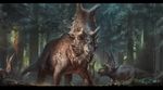  2017 black_bars day detailed_background diabloceratops digital_media_(artwork) group horn outside raph04art 