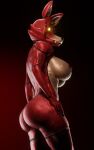  7minuteman absurd_res anthro butt canid canine female five_nights_at_freddy&#039;s fox foxy_(fnaf) hi_res humanoid mammal nude scottgames solo 