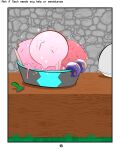 berry bowl container dessert food fruit furniture ice_cream nintendo not_furry_focus plant pokemon pokemon_mystery_dungeon rodent_powered_(softestpuffss) softestpuffss spike_chunsoft stone_wall story story_at_source story_in_description wall_(structure) wood wood_furniture zero_pictured