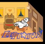 anthro barely_visible_breasts bovid breasts butt caprine detailed_background digital_media_(artwork) door electronics female furniture goat lepixius looking_at_viewer low_res mammal nude pixel_(artwork) sofa solo television thumbnail toriel undertale_(series) window