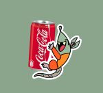  2024 anthro biped can cartoon_network coca-cola container eyes_closed green_background happy mammal mao_mao:_heroes_of_pure_heart murid murine open_mouth parker_simmons rat ratarang rodent simple_background solo 