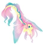  alternate_species blue_eyes equine female fish_tail fluttershy_(mlp) friendship_is_magic fur fuyusfox gradient_hair hair horse mammal marine merfolk my_little_pony pink_fins pink_hair pony scales smile yellow_fur yellow_scales 