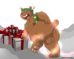  anus balls bear cartoon_network christmas grizzly_(wbb) grizzly_bear holidays male mammal ursofofinho we_bare_bears 