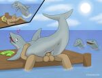anus balls being_watched bestiality blue_body cetacean clothing day detailed_background dolphin dominant dominant_feral duo female female_feral female_on_human feral feral_penetrated genitals heart_symbol hi_res hug human human_on_feral human_penetrating human_penetrating_feral humanoid_genitalia humanoid_penis interspecies looking_at_another looking_pleasured male male/female male_human male_on_feral mammal marine nude open_mouth outside partially_submerged penetration penis pier pussy sea sex strohdelfin sun swimming_trunks swimwear tongue tongue_out toothed_whale vaginal water wet
