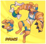  &lt;3 antrho_legs arms_nintendo bone canine cute dog fan_character glitter_trap_boy invalid_tag mammal masked nintendo original_craracter paws sporty video_games 