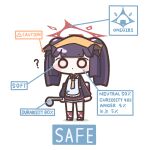  1girl absurdres apron black_horns blue_archive closed_mouth commentary_request dari_uri demon_horns english_text expressionless full_body fuuka_(blue_archive) halo head_scarf highres holding holding_ladle horns ladle long_hair looking_at_viewer purple_hair red_eyes red_halo simple_background solo standing white_apron white_background 