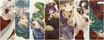  bad_id bad_pixiv_id column_lineup highres inubashiri_momiji kagiyama_hina kawashiro_nitori kochiya_sanae long_image moke_(gaton) moriya_suwako mountain_of_faith multiple_girls shameimaru_aya touhou wide_image yasaka_kanako 