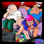  chris_griffin family_guy meg_griffin peter_griffin toon-party 