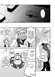  anthro bear christmas clothing comic cotton_(artist) english_text feline female fukuzawa hair holidays kuro_(tooboe_bookmark) lion long_hair male mammal monochrome text tooboe_bookmark yuki_(tooboe_bookmark) 