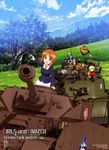  anchovy anglerfish anzio_military_uniform black_hair blonde_hair blue_eyes brown_eyes brown_hair bt-42 centurion_(tank) churchill_(tank) cloud darjeeling day emblem forest garrison_cap girls_und_panzer green_hair ground_vehicle hair_ribbon hat highres itou_takeshi japanese_tankery_league_(emblem) katyusha kay_(girls_und_panzer) kuromorimine_military_uniform m4_sherman mika_(girls_und_panzer) military military_vehicle motor_vehicle mountain mountainous_horizon multiple_girls nature nishi_kinuyo nishizumi_maho nishizumi_miho official_art ooarai_(emblem) ooarai_military_uniform open_mouth outdoors panzerkampfwagen_iv pointing pravda_(emblem) ribbon saunders_(emblem) saunders_military_uniform school_uniform shimada_arisu sky smile st._gloriana's_(emblem) st._gloriana's_military_uniform t-34-85 tank throat_microphone tiger_i trait_connection tree type_97_chi-ha uniform 