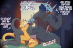 age_difference anal anal_penetration anthro armor bandai_namco black_body blackwargreymon blue_hair blush brother_(lore) brothers_(lore) digimon digimon_(species) dominant dominant_humanoid dominant_male duo english_text facesitting father_(lore) father_and_child_(lore) father_and_son_(lore) genitals hair headgear helmet hi_res humanoid incest_(lore) leash leash_pull male male/male male_penetrated male_penetrating male_penetrating_male mask muscular muscular_anthro muscular_arms muscular_legs muscular_male muscular_thighs nude parent_(lore) parent_and_child_(lore) parent_and_son_(lore) penetration penile penile_penetration penis penis_in_ass purple_hair red_hair samaraka sex sibling_(lore) sitting_on_another son_(lore) tail text thick_thighs wargreymon yellow_body