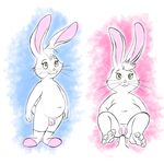  anal anal_penetration balls child clothing cub cute footwear girly kammy_kay lagomorph legwear male male/male mammal nude penetration penis rabbit sex simple_background slightly_chubby smile socks spread_legs spreading toes whiskers young 