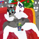  2017 animated anthro audience blush breasts canine christmas digital_media_(artwork) duo ejaculation excessive_pussy_juice exhibitionism female female/female fernier fur gift group hair holidays jiggydino legendary_pok&eacute;mon lugia mammal messy nintendo nipples nude orgasm penetration pixel_(artwork) pok&eacute;mon pok&eacute;mon_(species) public pussy pussy_ejaculation pussy_juice smile spread_legs spreading tempest_(xsomeonex) vaginal vaginal_penetration video_games 